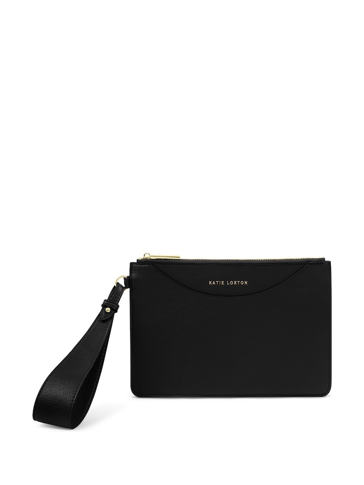 Katie Loxton Black Alba Wristlet Pouch - Image 2 of 4