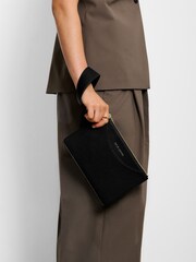 Katie Loxton Black Alba Wristlet Pouch - Image 4 of 4