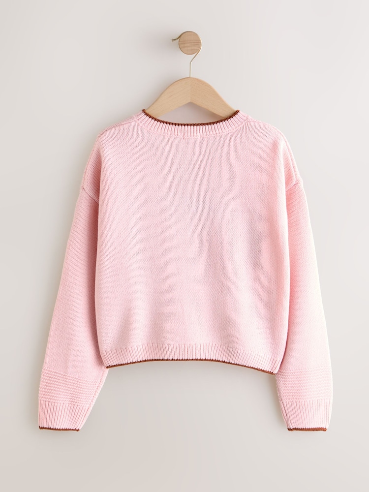 وردي - Tomato Jumper (3-16yrs) - صورة 2 من 4 وردي - Tomato Jumper (3-16yrs) - صورة 2 من 4