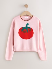 ピンク - トマト セーター（3 〜 16 歳） - 画像 5 / 8