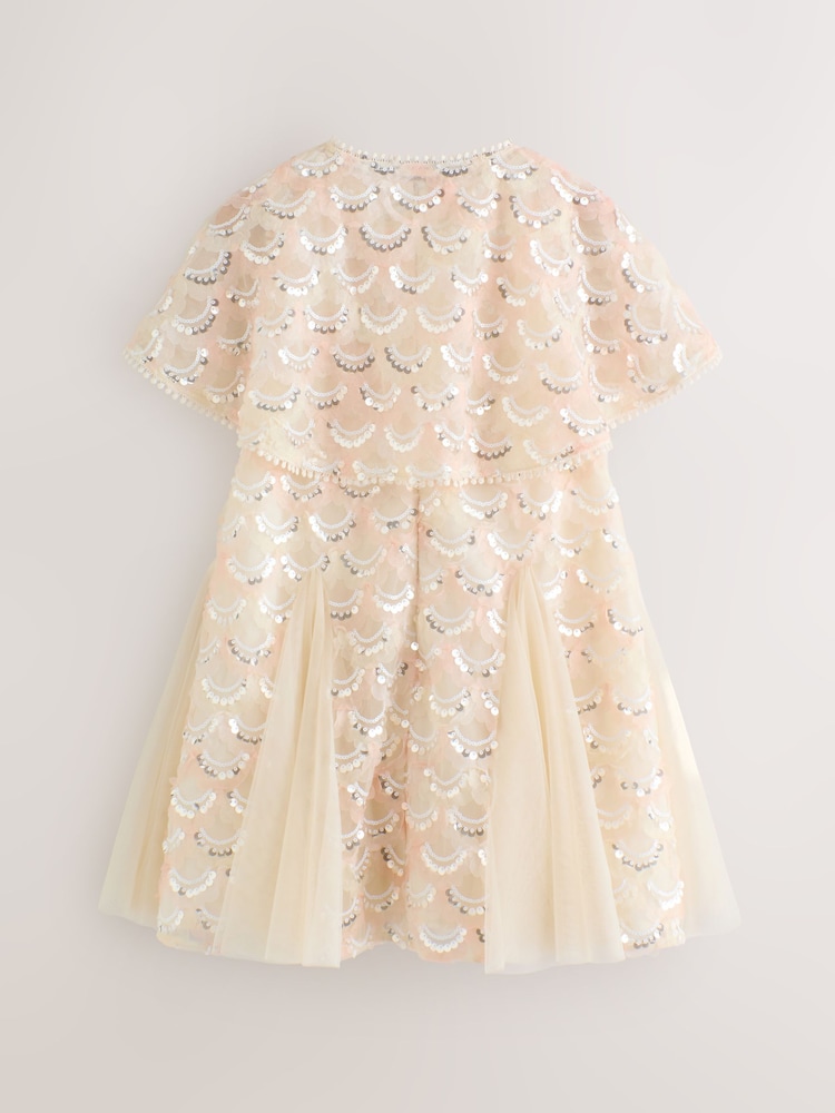 ted baker rose gold dress TED BAKER Black Rose Gold Silver Metallic Bell Sleeve Knit Dress 0 TB = 2US = XS