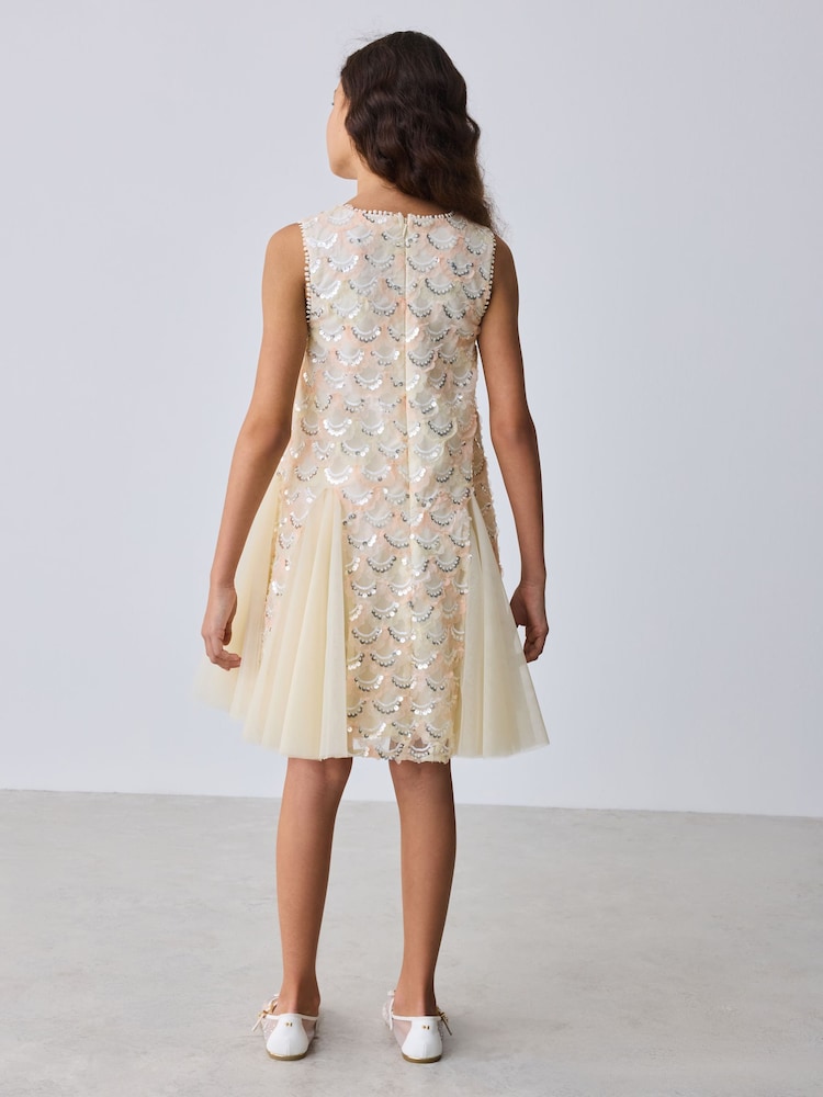 ted baker glitter dress RELIGION Solstice Black And White Maxi Dress main image 0