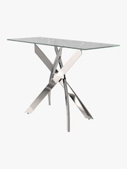 Centrepiece Chrome Cluster Console Table - Image 2 of 4