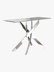 Centrepiece Chrome Cluster Console Table - Image 3 of 4