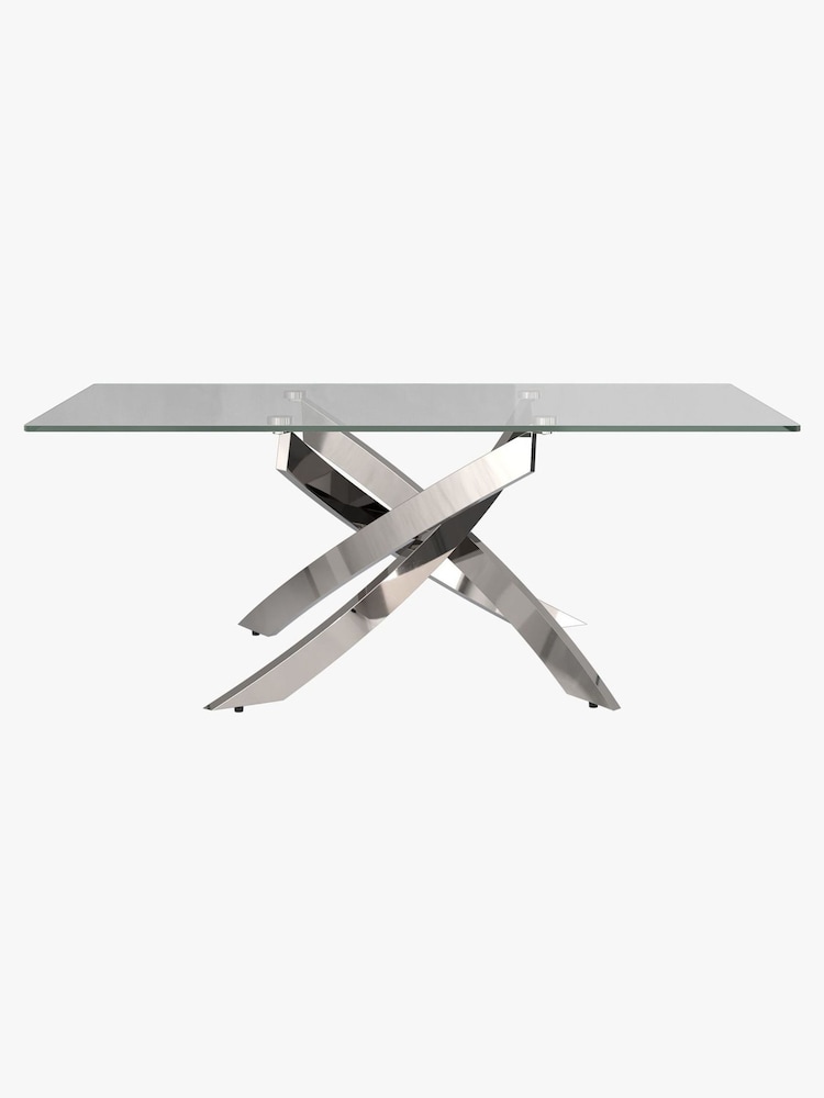 Centrepiece Chrome Cluster Coffee Table - Image 4 of 4