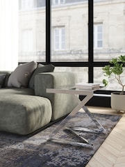 Centrepiece Stainless Steel Storm Side Table - Image 1 of 4