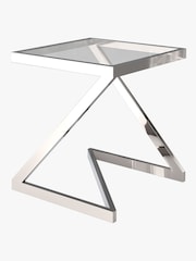 Centrepiece Stainless Steel Storm Side Table - Image 2 of 4