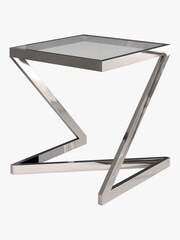 Centrepiece Stainless Steel Storm Side Table - Image 3 of 4