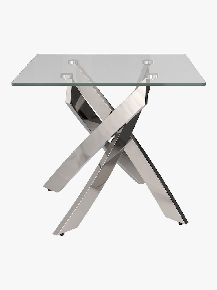 Centrepiece Chrome Cluster Side Table - Image 2 of 4