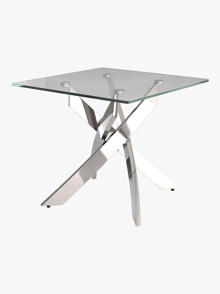 Centrepiece Chrome Cluster Side Table - Image 4 of 4