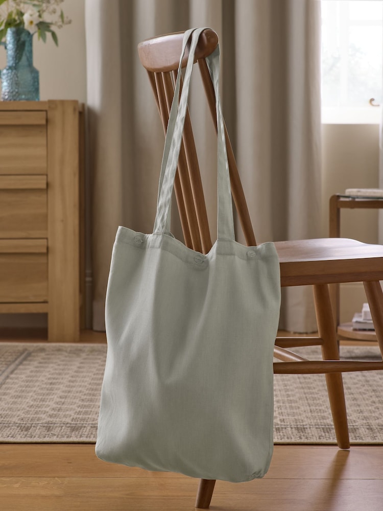 Grey Light Blackout/Thermal Cotton Eyelet Curtains - Image 6 of 6 Grey Light Blackout/Thermal Cotton Eyelet Curtains - Image 6 of 6