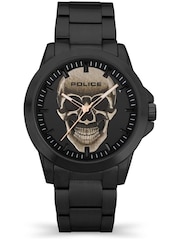 Police Flick Skull Dial Black Watch - Image 1 of 4