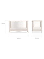 Cuddleco Cashmere Clara Mini Cot Bed - Image 6 of 6