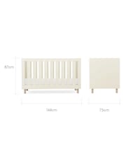 Cuddleco Cream Harper Cot Bed - Image 5 of 5