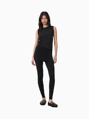 AllSaints Black Raffi Leggings - Image 4 of 8