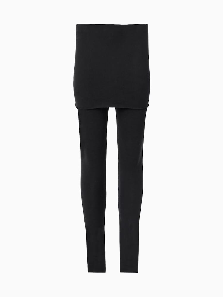 AllSaints Black Raffi Leggings - Image 8 of 8