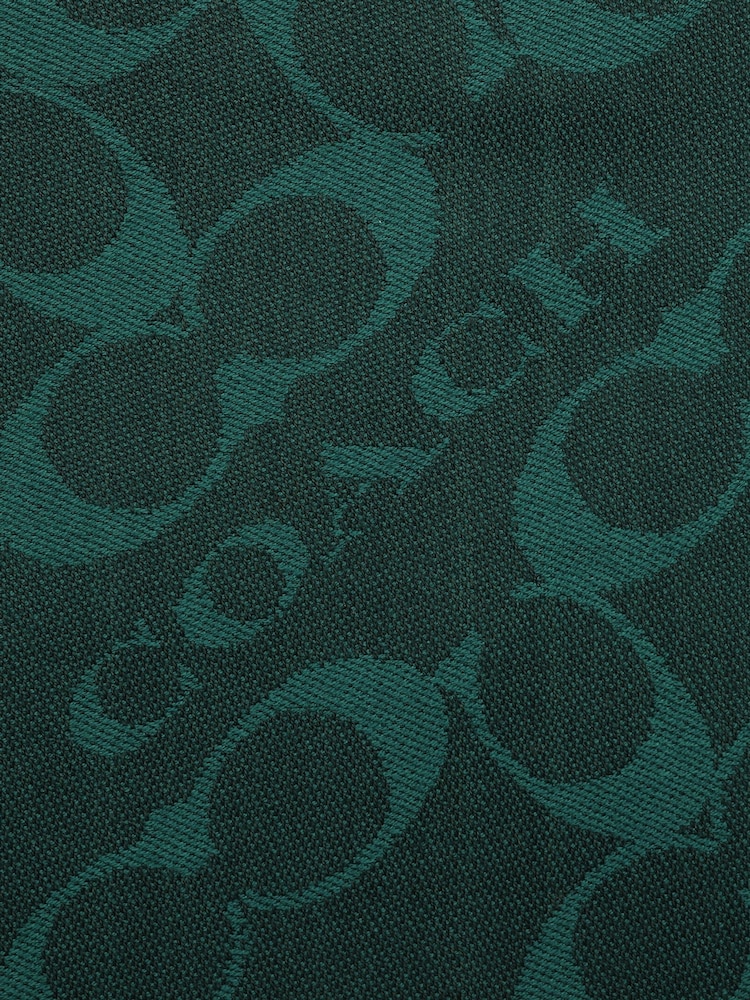 COACH Blue Bias Signature C Oblong Scarf - Image 4 of 4