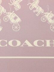 COACH Horse And Carriage Ombre Printed Silk Square Scarf - Bild 4 von 4