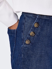 ONLY Blue Wide Fit Jeans - Image 4 of 6