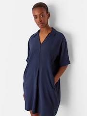 Whistles Blue Melanie Dress - Image 2 of 5