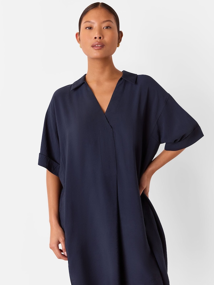 Whistles Blue Petite Melanie Dress - Image 4 of 4