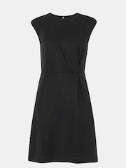 Whistles Black Twist Detail Mini Dress - Image 5 of 5