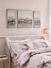 Lipsy Set of 3 Silver Tone Abstract Wall Art - Image 2 of 6