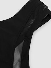 Reiss Davina One Shoulder Mesh Panel Swimsuit - Imagem 5 de 5