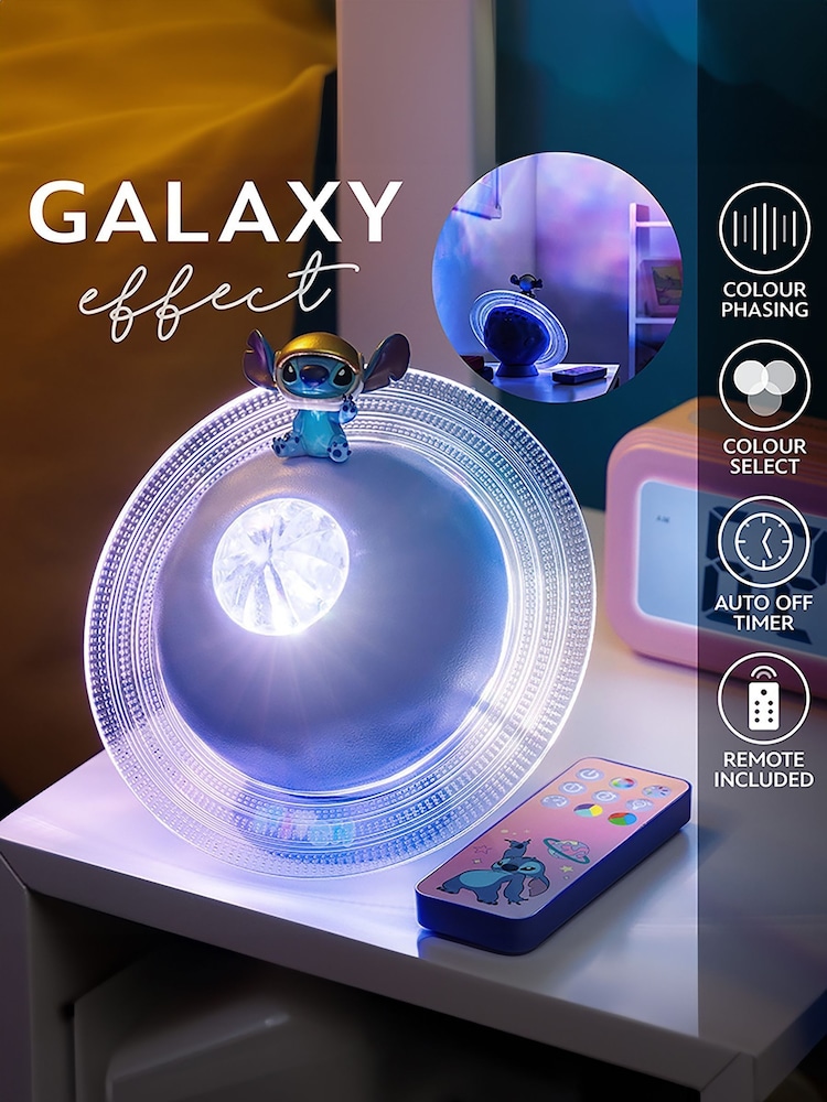 Disney Stitch Galaxy Projection Night Light - Image 6 of 6