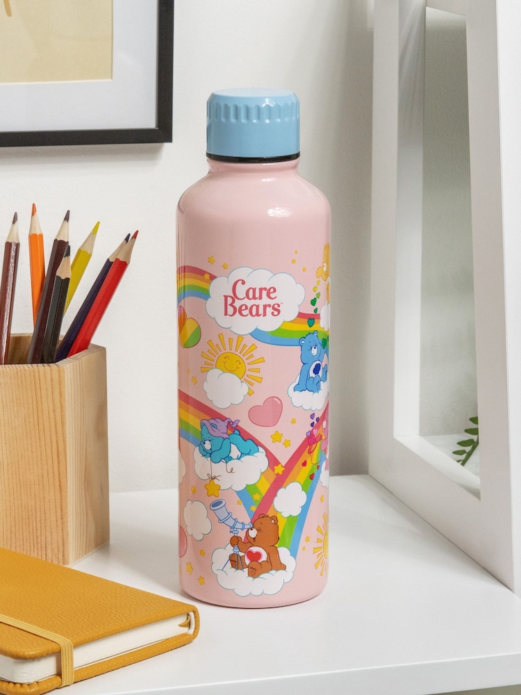 Care Bears Rainbow And Stars Stainless Steel Water Bottle - Image 1 of 5
