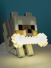 Minecraft Wolf 3D Character Glo Buddies Animal Night Light - Image 3 of 6