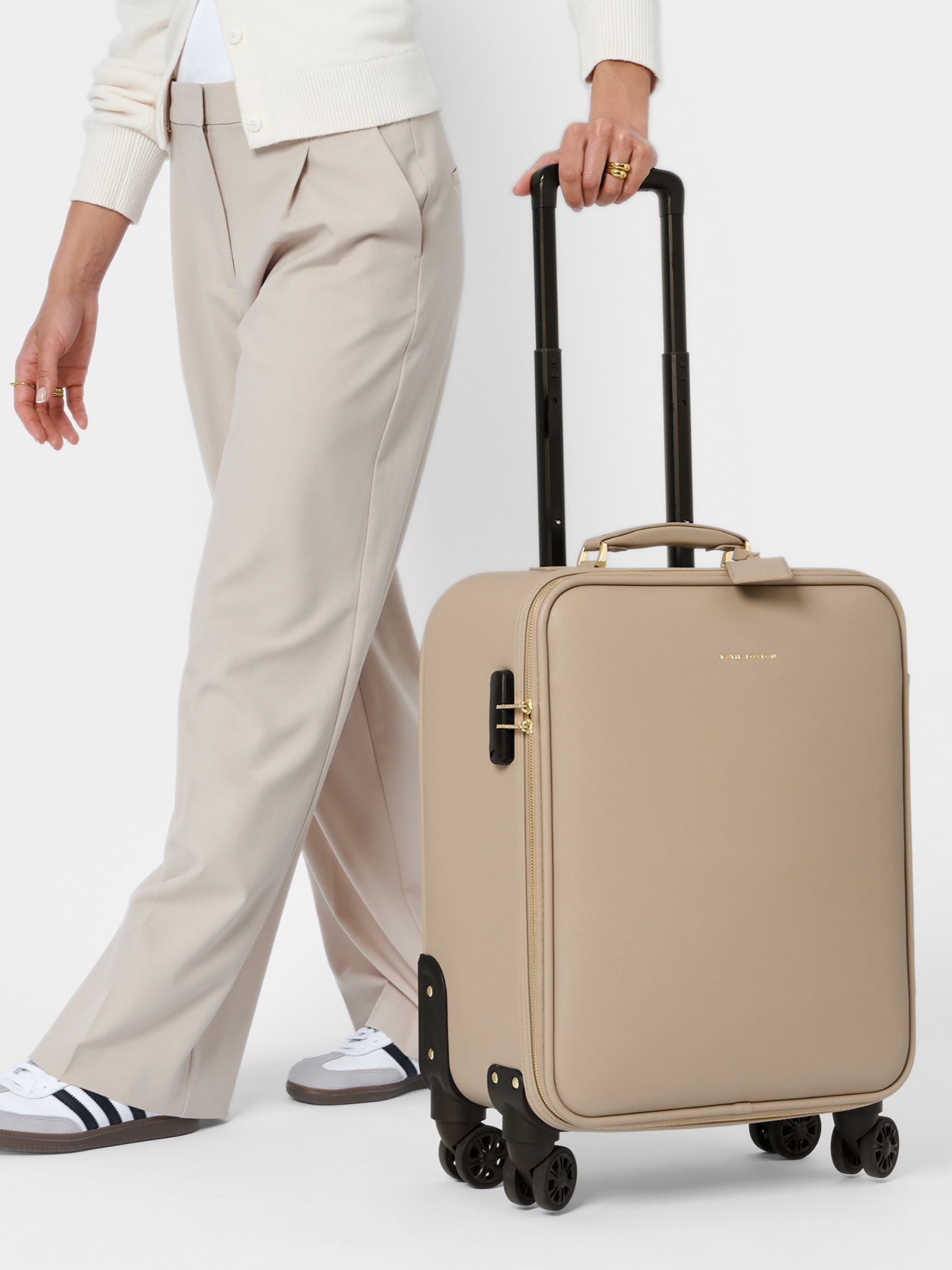 Buy Katie Loxton Natural Oxford Cabin Suitcase from Next USA
