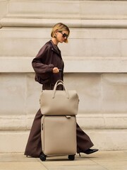 Katie Loxton Natural Oxford Cabin Suitcase - Image 1 of 5