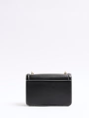 River Island Black Faux Leather Satchel Bag - Image 2 of 4