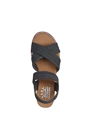 Skechers Grey Bobs Desert Chill Sweet Crossing Sandals - Image 4 of 5