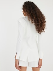 River Island Sqare Neck Embellished Button Blazer - Imagen 2 de 4