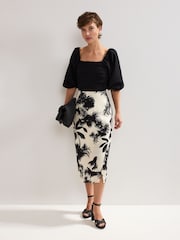Phase Eight Black Vittoria Skirt - Image 5 of 6