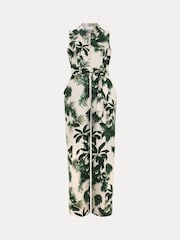 Phase Eight White Tullisa 100% Cotton Jumpsuit - Image 7 of 7