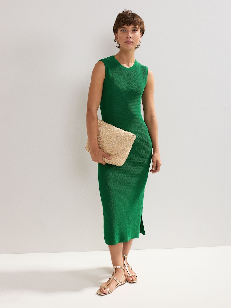 Phase Eight Green Kacie Crochet Dress - Image 1 of 7