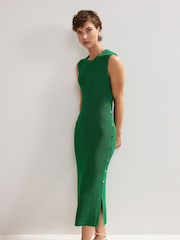 Phase Eight Green Kacie Crochet Dress - Image 2 of 7