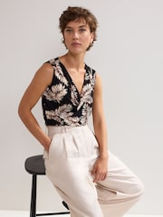Phase Eight Black Sutton Printed Blouses - Image 5 of 7