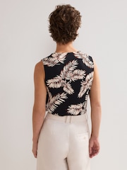 Phase Eight Black Sutton Printed Blouses - Image 7 of 7