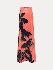 Phase Eight Pink Leila Palm Dress - Image 6 of 6