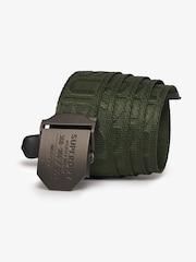 Superdry Green Workwear Webbing Belt - Image 1 of 5