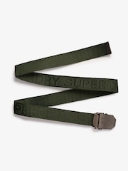 Superdry Green Workwear Webbing Belt - Image 2 of 5