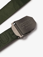 Superdry Green Workwear Webbing Belt - Image 3 of 5