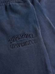 Superdry Athletic Tonal Embroidered Wide Leg 100% Cotton Joggers - Imagen 2 de 2
