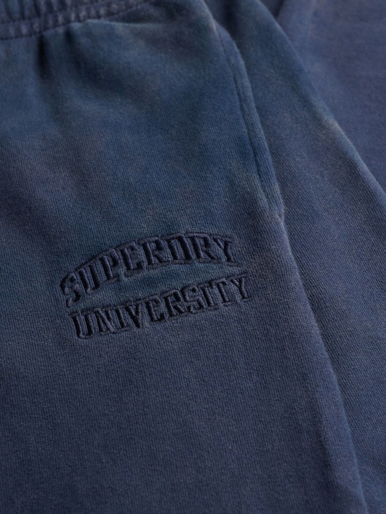 Superdry Athletic Tonal Embroidered Wide Leg 100% Cotton Joggers - Imagen 2 de 2