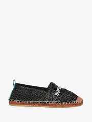Superdry Espadrilles brodées en raphia - Image 1 of 7