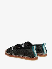 Superdry Espadrilles brodées en raphia - Image 4 of 7